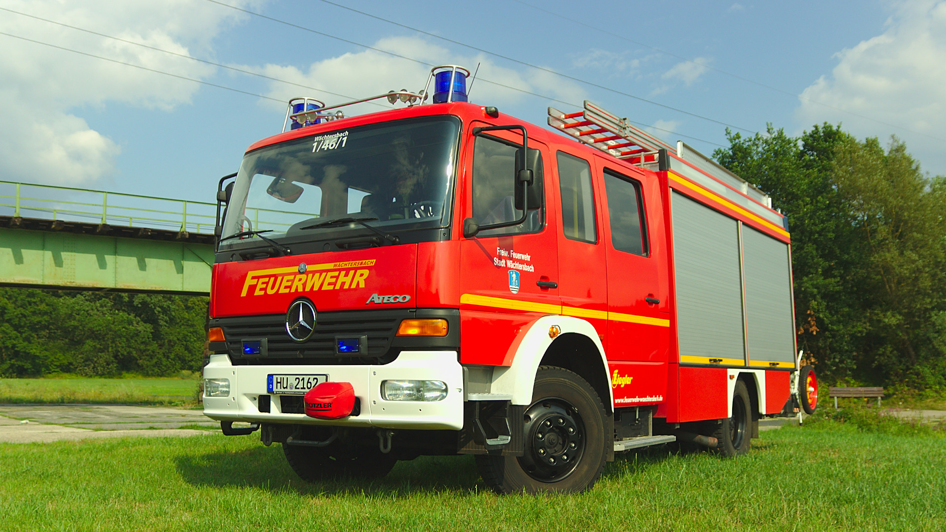 Hilfeleistungslöschfahrzeug HLF 20/16 der Feuerwehr Wächtersbach