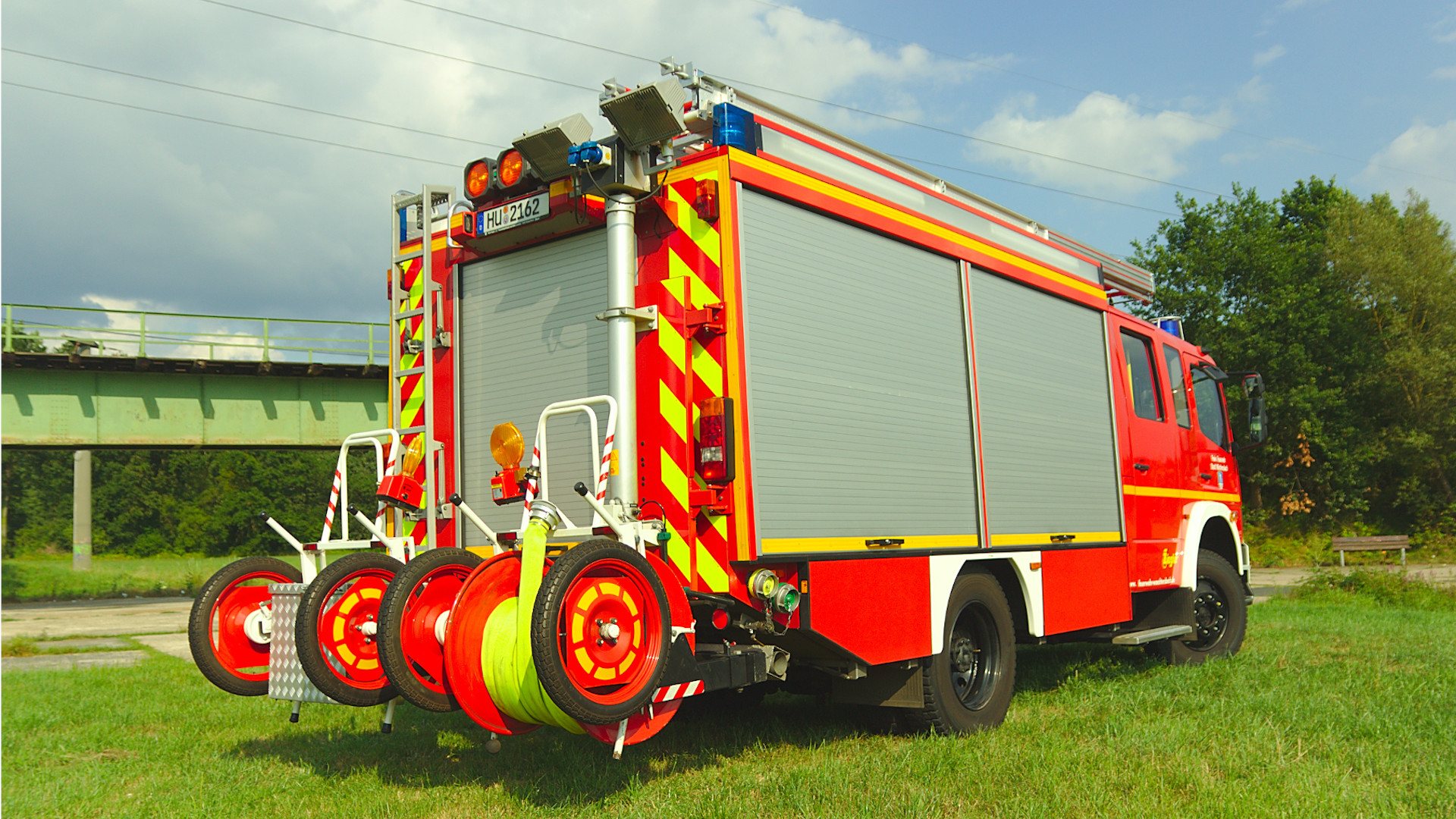 Hilfeleistungslöschfahrzeug HLF 20/16 der Feuerwehr Wächtersbach